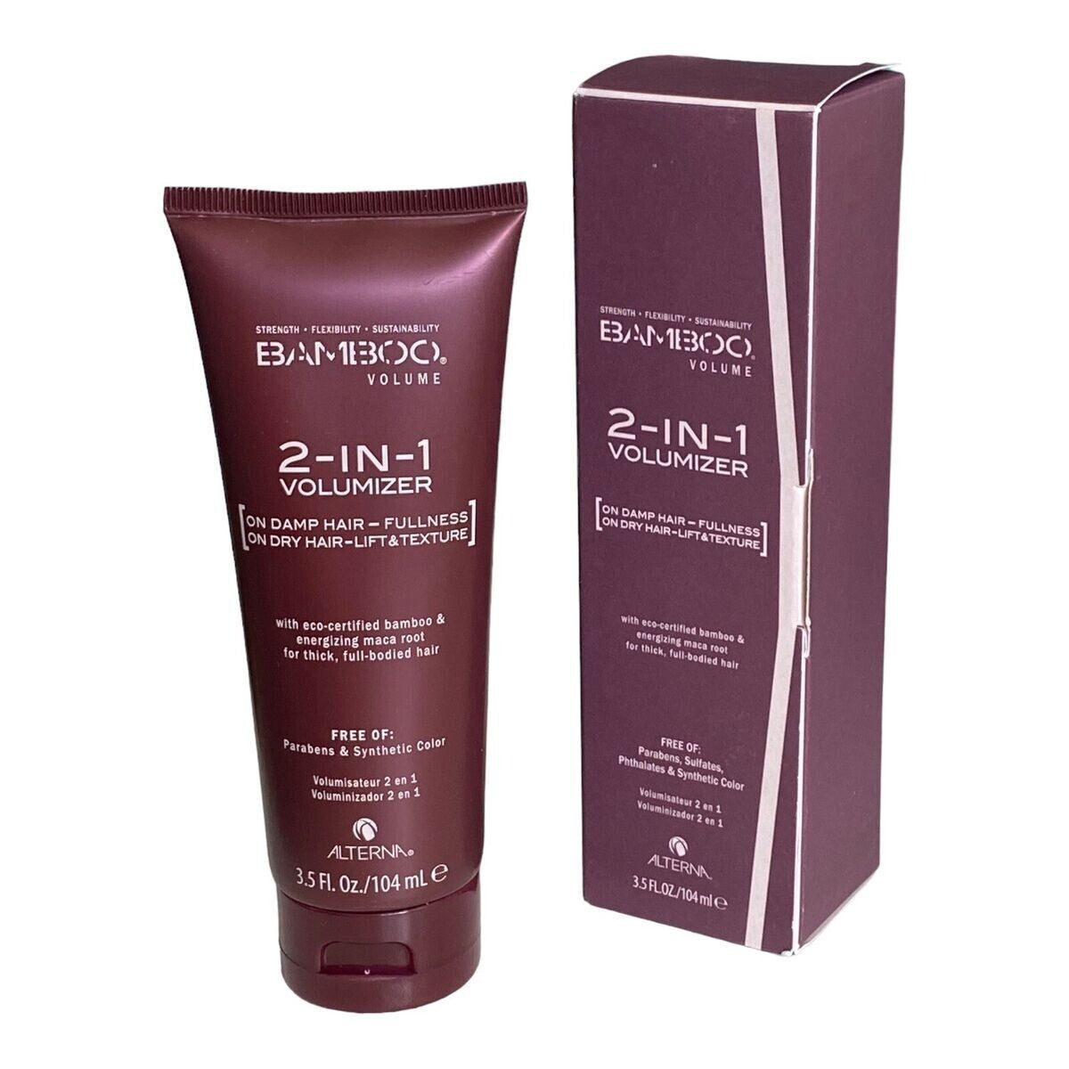 Alterna Bamboo Volume 2-in-1 Volumizer - 3.5 Oz Rare Hair Styling Product