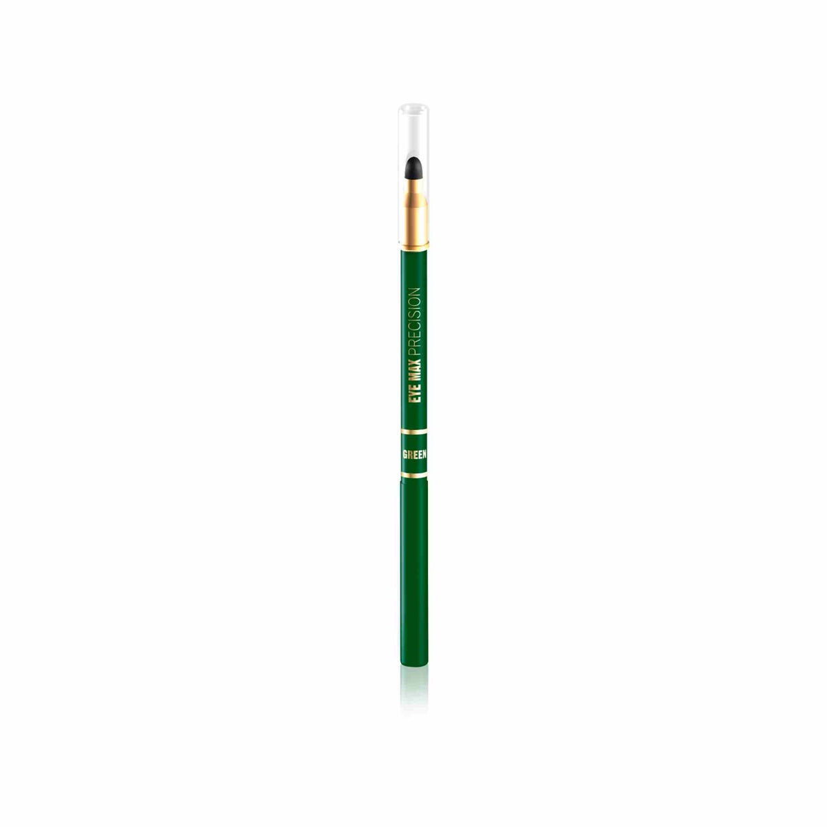 Automatic Eye Pencil with Smoky Eye Sponge Applicator - Long-lasting, Precise Line Makeup Tool