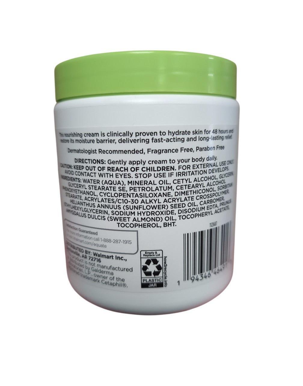 Hydrating Moisturizing Cream 48-Hour Moisture - 20oz Jumbo