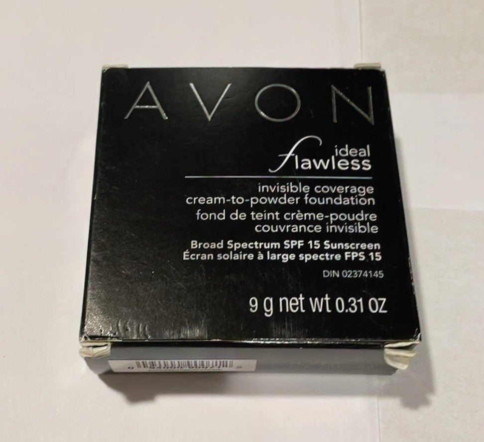 Cream to Powder Foundation in Porcelain - Flawless Finish, New Sealed