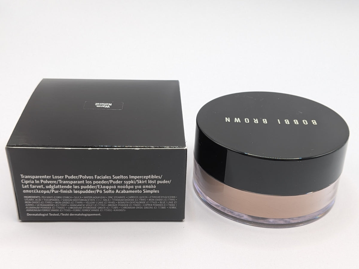 Sheer Finish Loose Face Powder Warm Natural 0.35 oz - Flawless Skin