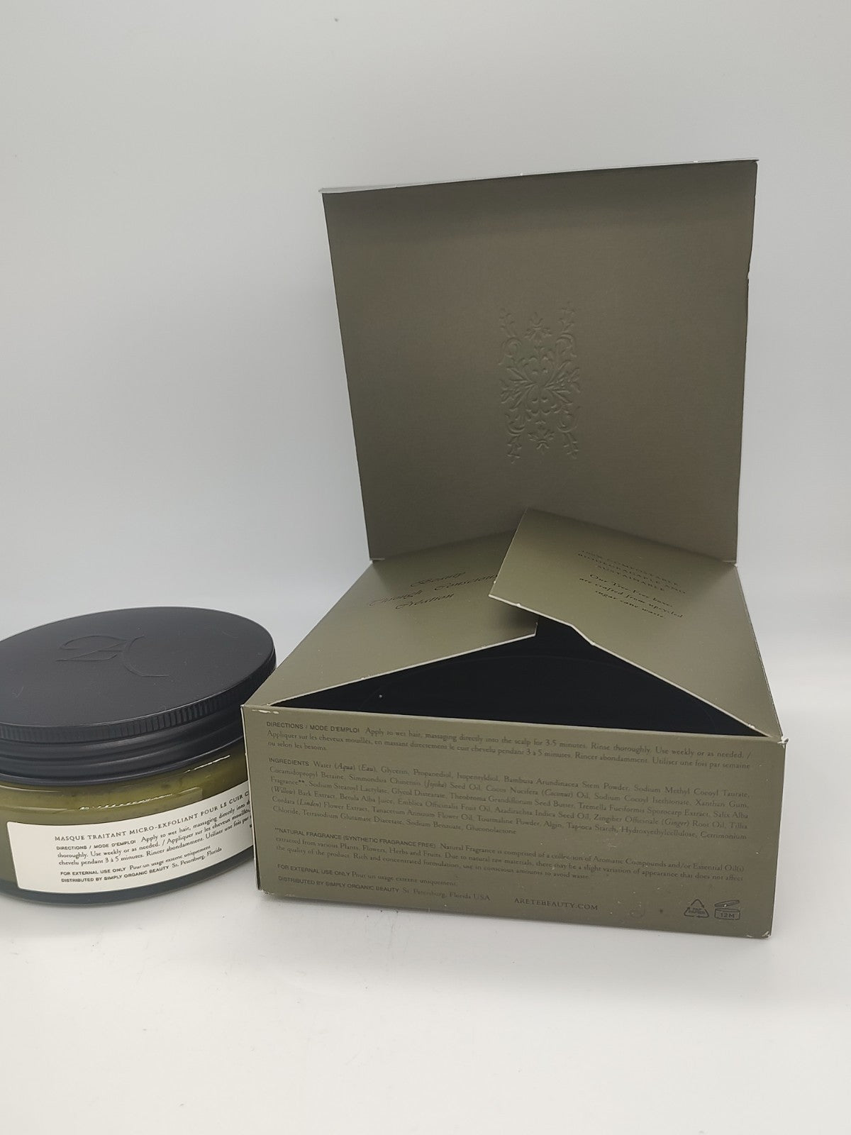 Exfoliating Scalp Treatment Masque - 5.3 oz Hair Care for Dandruff & Dry Scalp
