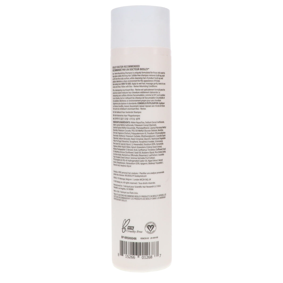 Non Color-Treated Hair Nourishing Shampoo 10.1 oz for Thinning Hair