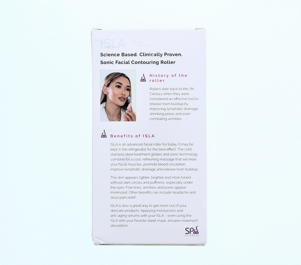 Facial Contouring Roller with Sonic Vibration - Skin Tightening & Brightening Tool