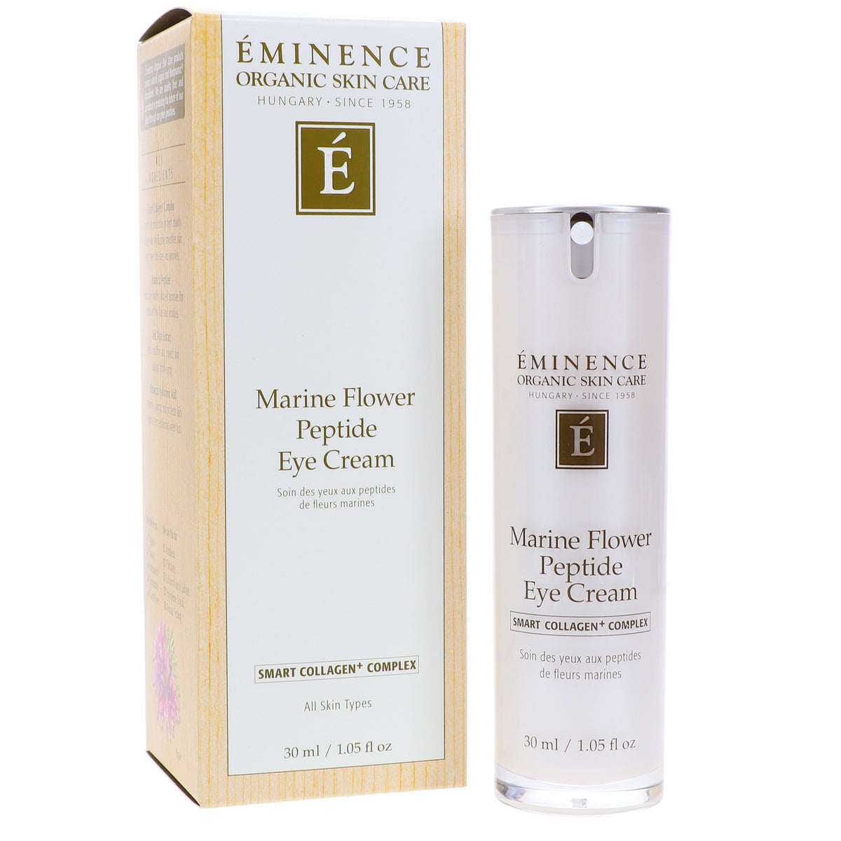 Marine Flower Peptide Eye Cream - Hydrating Anti-Aging 1.05 oz
