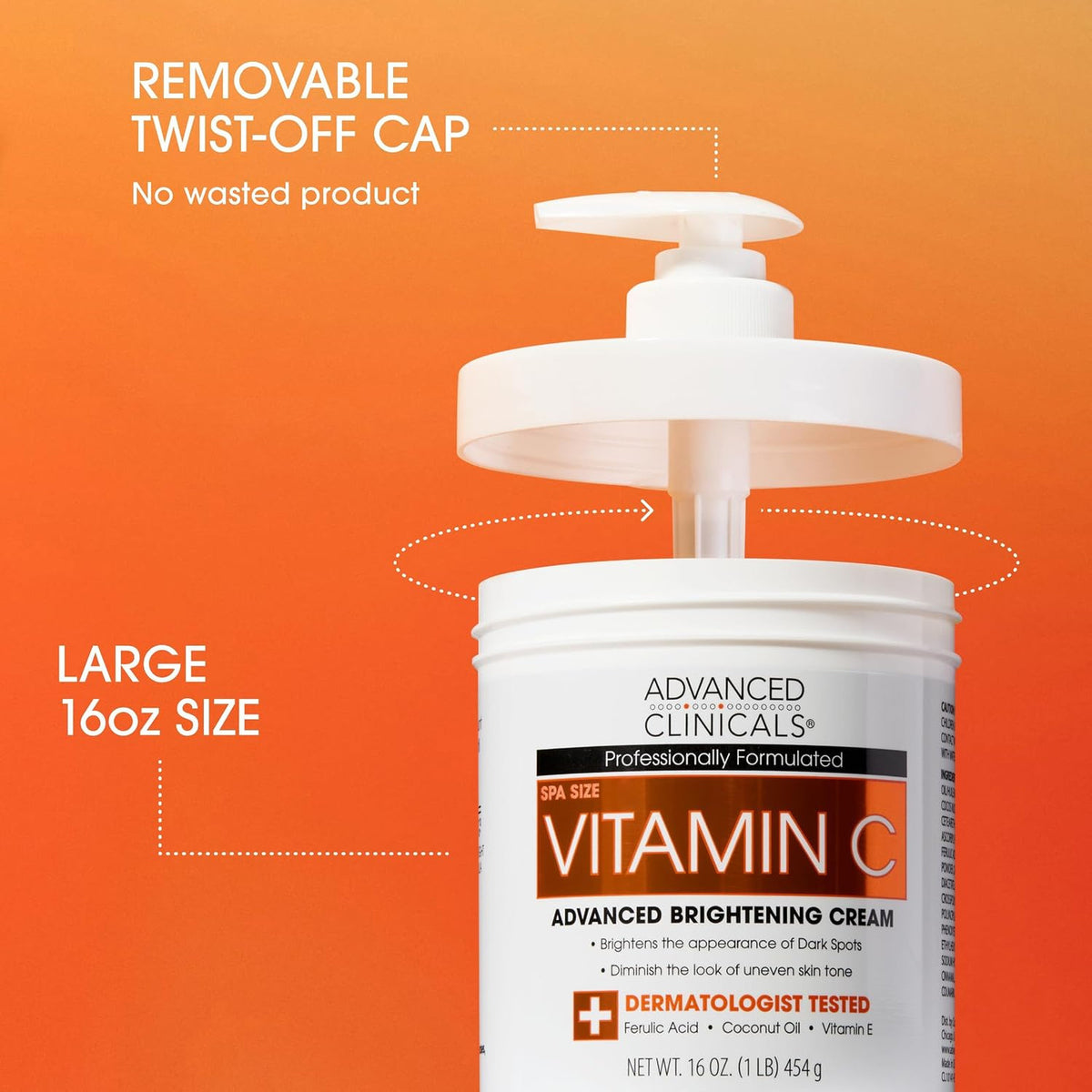 Vitamin C Brightening Skincare Set with Cream, Serum & Body Lotion - All Skin Types