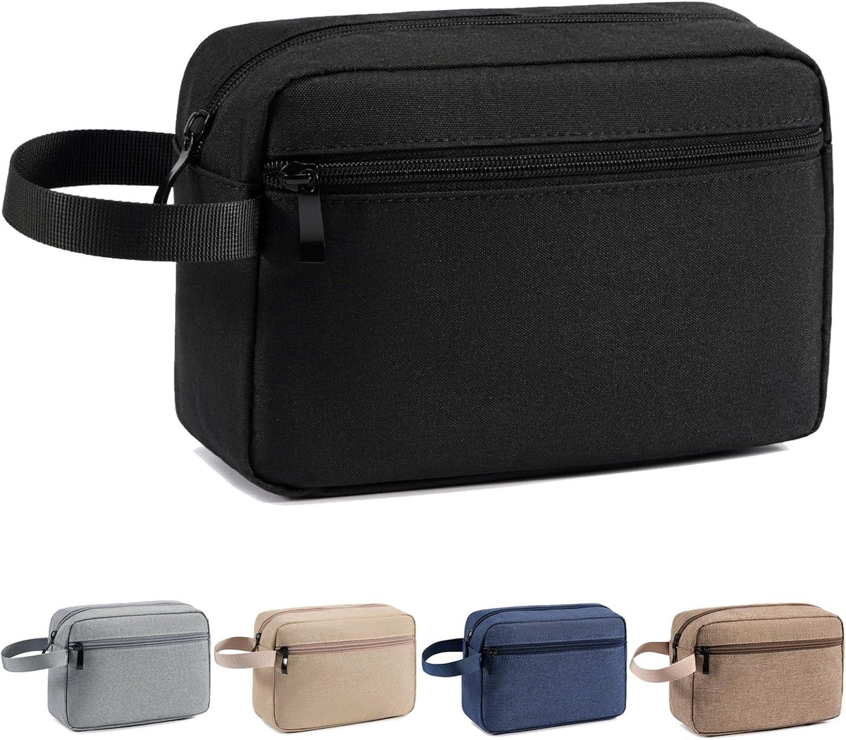 Travel Toiletry Bag Small Cosmetic Organizer Water-Resistant Hanging Case