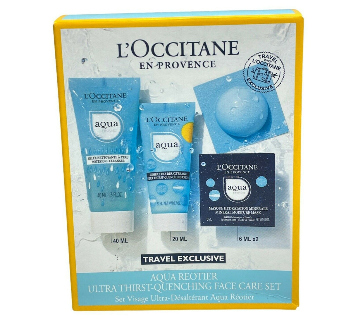 L'Occitane En Provence Thirst-Quenching Face Care Set - 4 Pieces