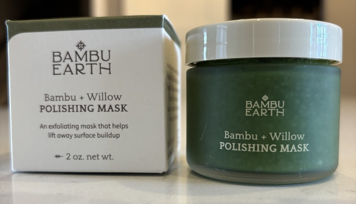 Exfoliating Skin Care Mask with Bamboo and Willow - 2oz