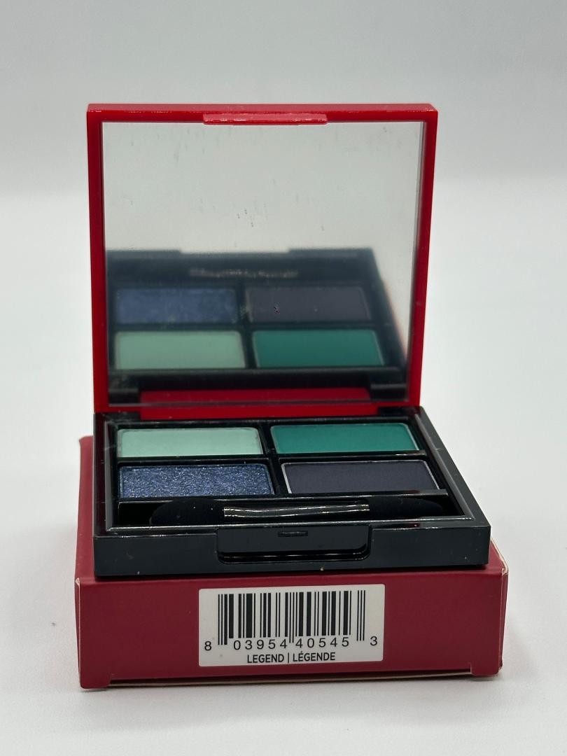 Glimmer Eyeshadow Quad - Color Legend, Long-Lasting Eye Makeup Palette