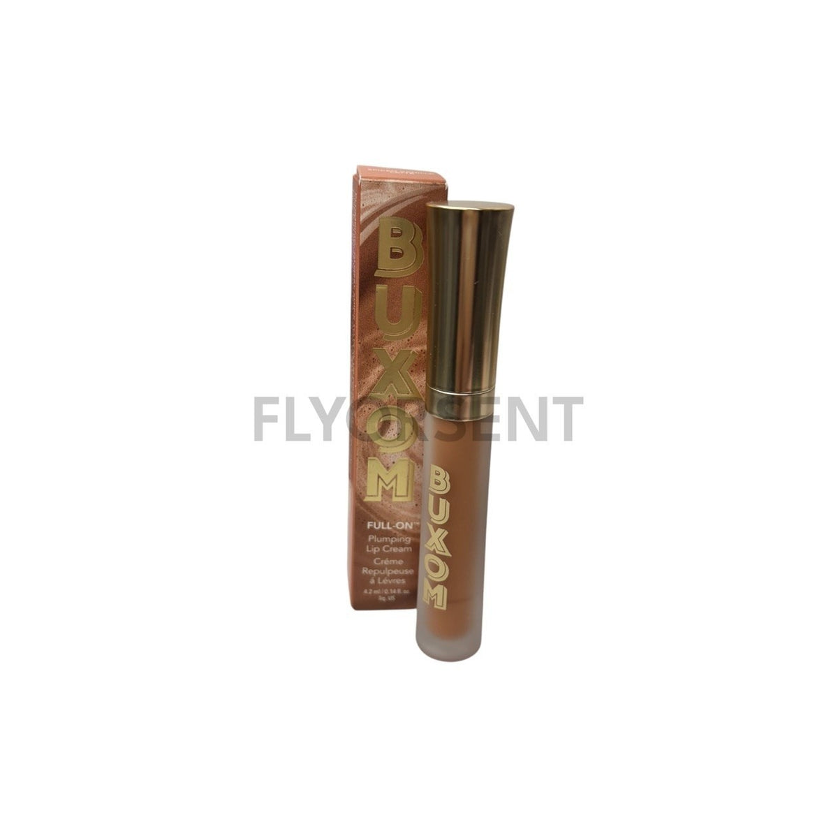 Plumping Lip Gloss - Spiced Vanilla Latte, Hydrating & Volumizing, 0.14 oz