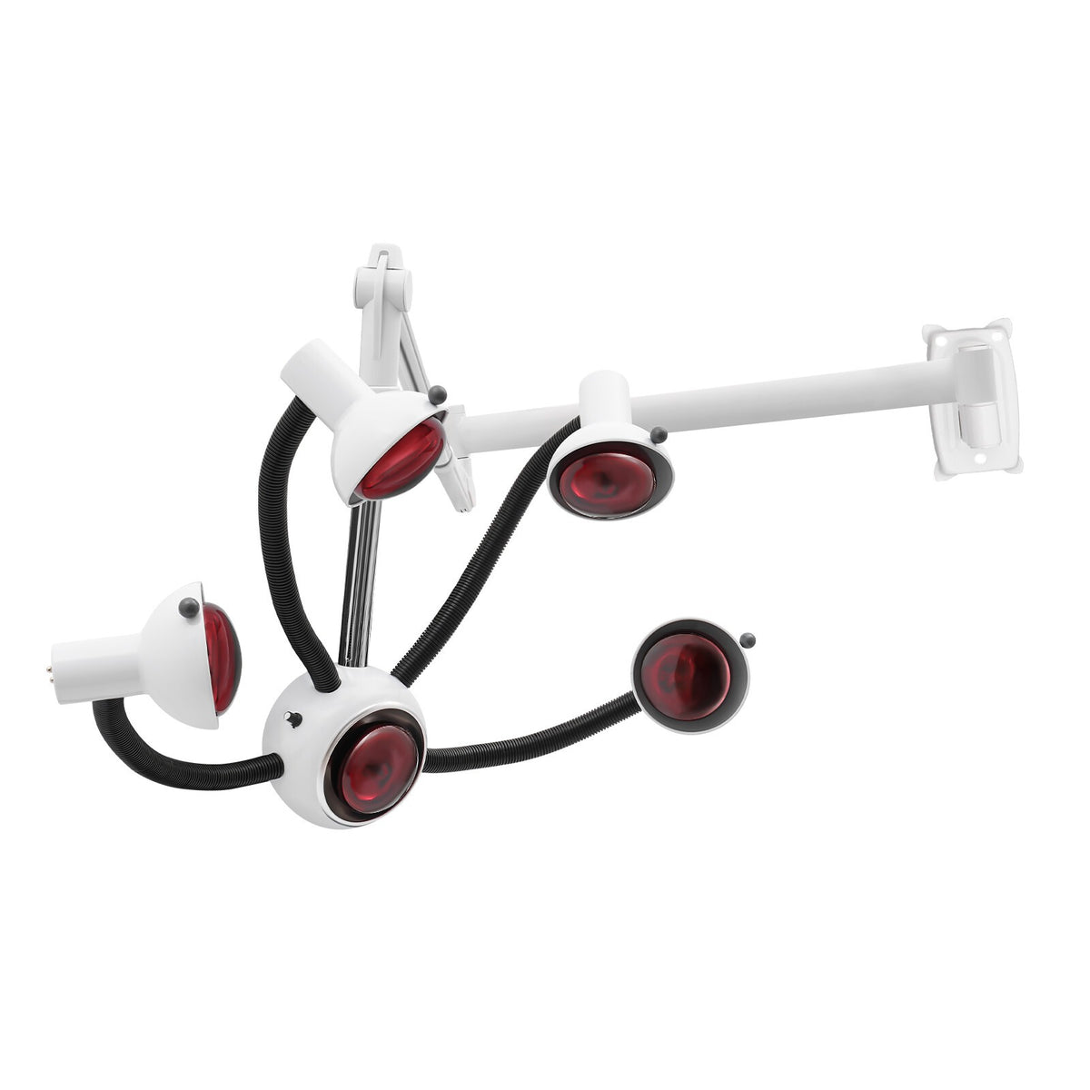 750W Wall Mounted Hair Dryer with Infrared Heat Bulbs for Salons