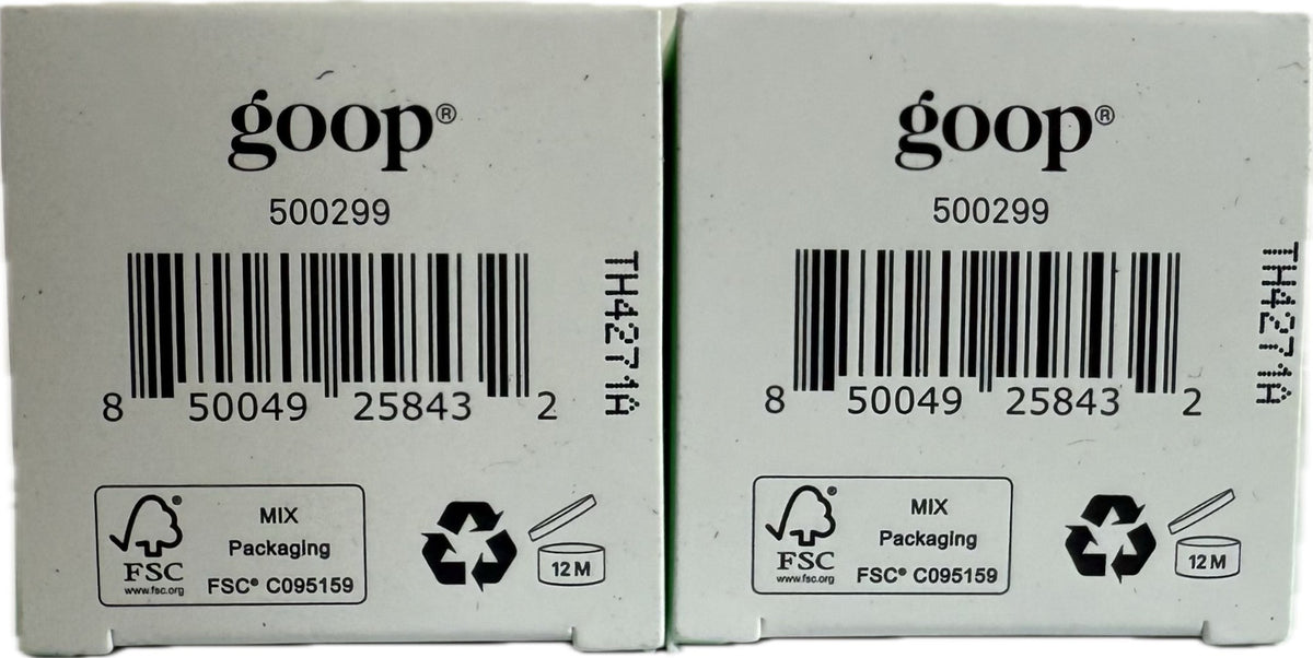 2 PK Goop Beauty The Fruit Facial Exfoliating Scrub 56 g/ 2.0 oz (New