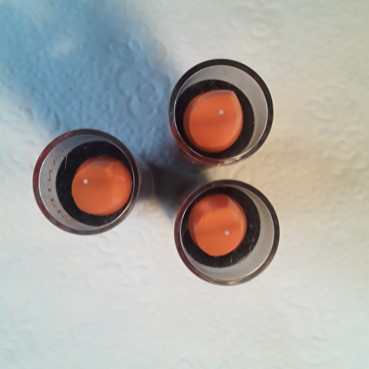 Orange Sheer Lip Balm Set - Hydrating Moisturizing 3-Pack