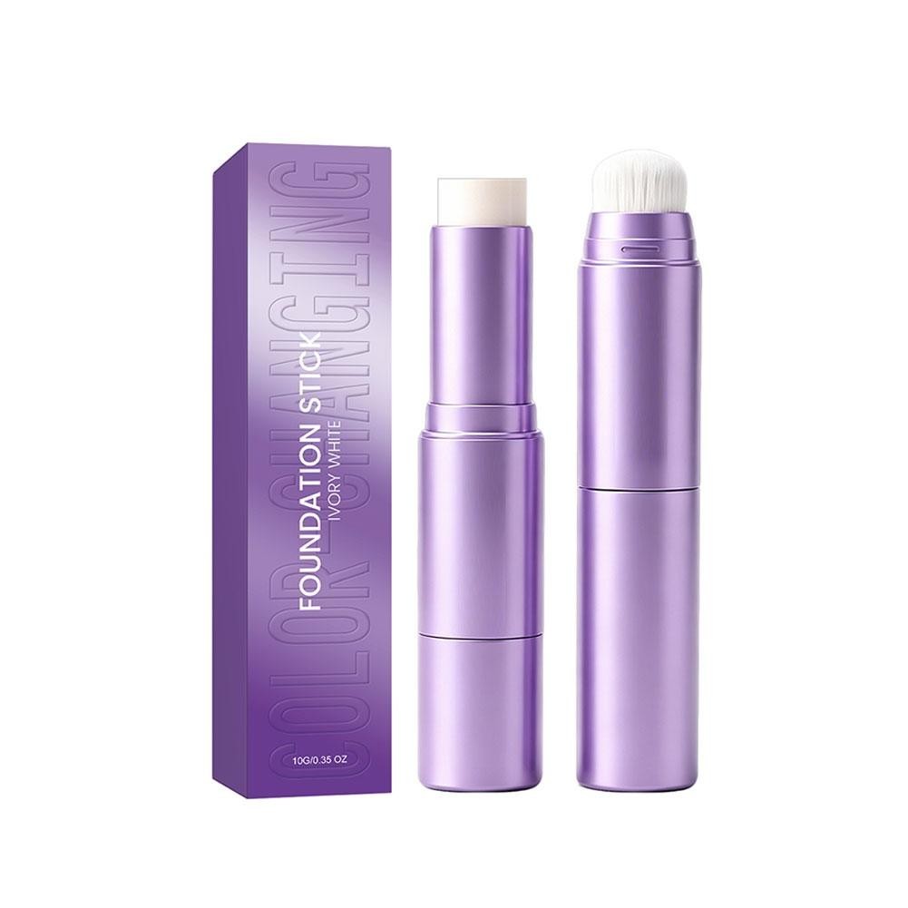 Waterproof 2-in-1 Foundation Stick for Natural, Long-Lasting Makeup
