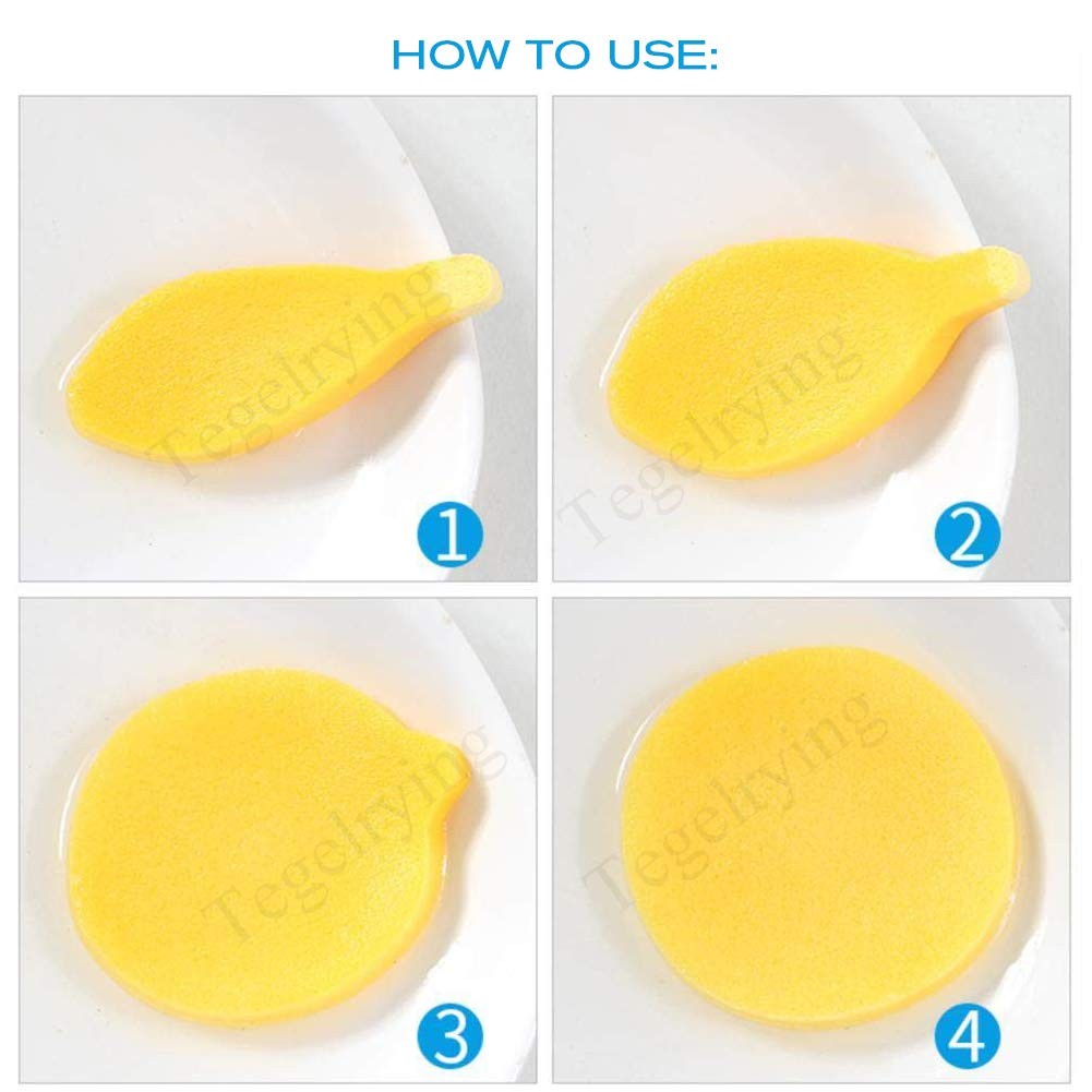 240 Pack Compressed Facial Sponges for Makeup Removal & Cleansing