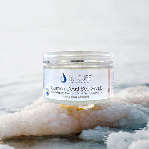 La Cure Dead Sea Calming Scrub Salts with Sandalwood Essential Oil