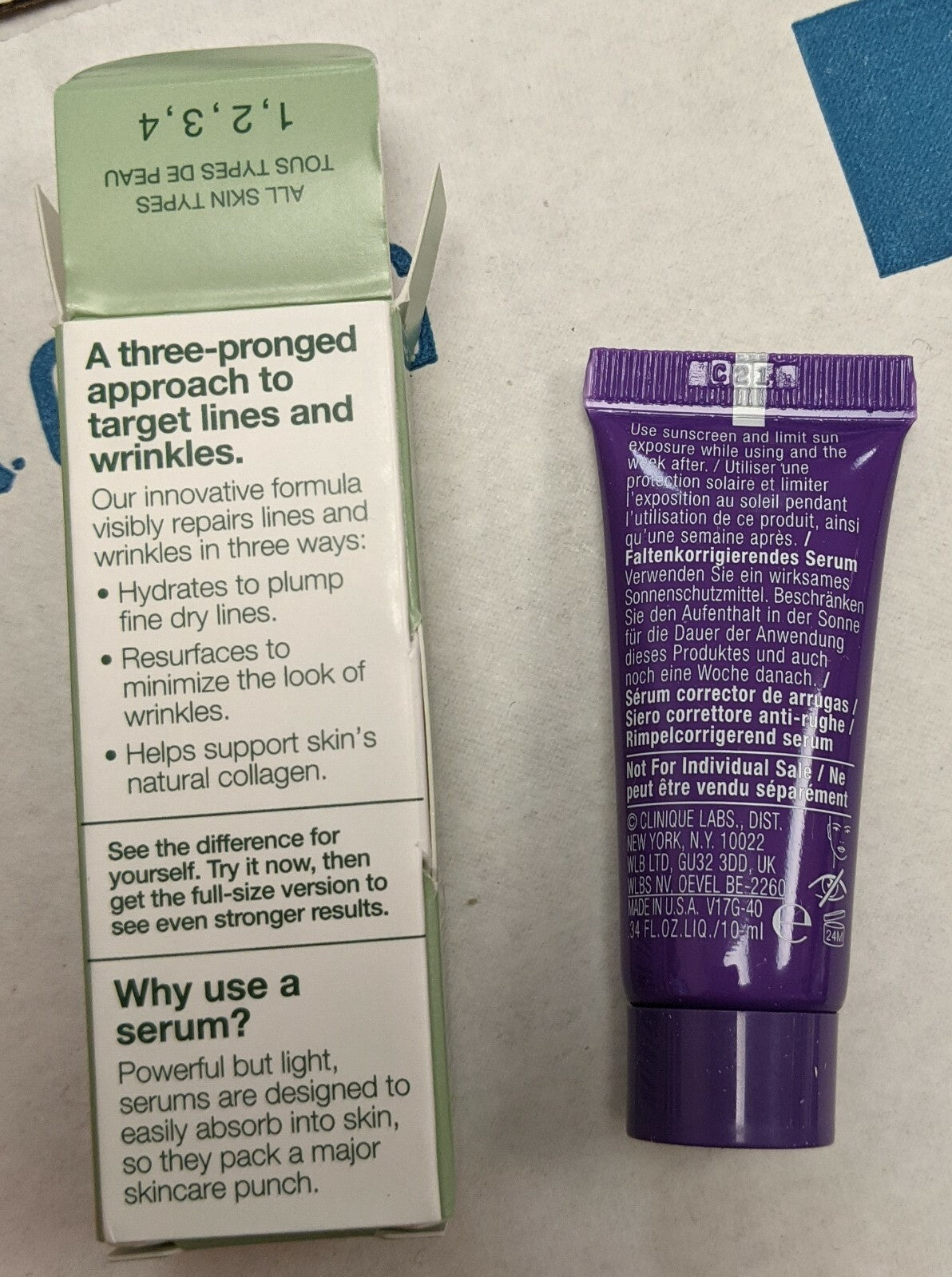 Clinique Smart Clinical Repair Wrinkle Correcting Serum - Anti-Aging Face Treatment