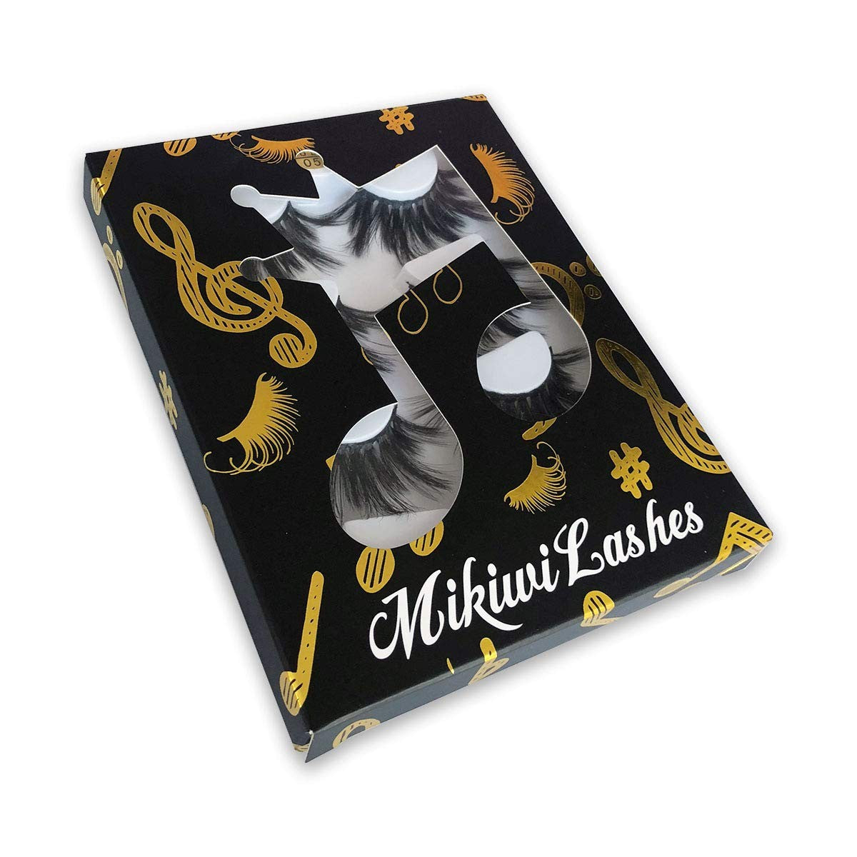 25mm Dramatic Faux Mink Lashes - Fluffy Volume 6D False Eyelashes