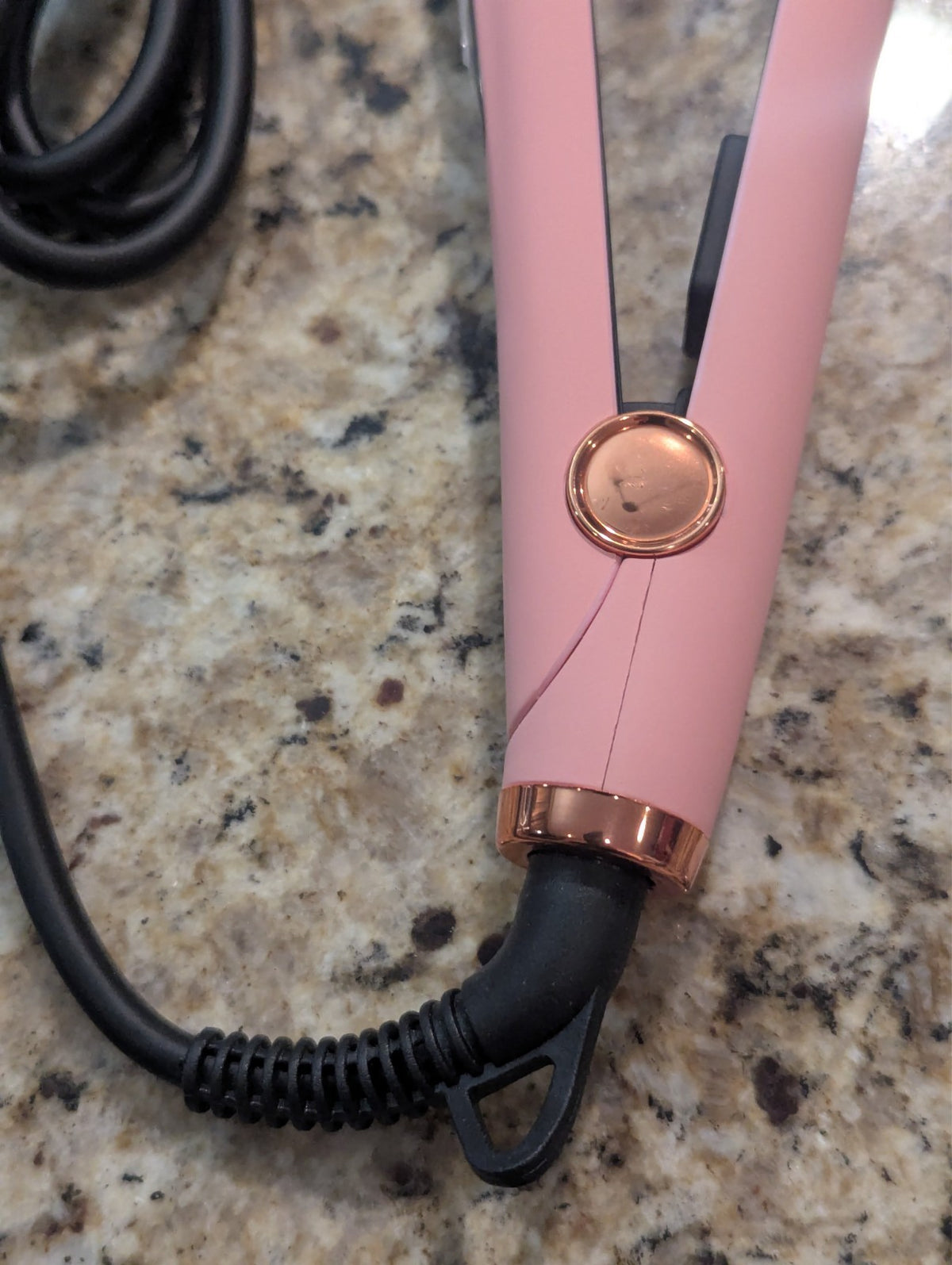 1" Hair Straightening Flat Iron - Pink