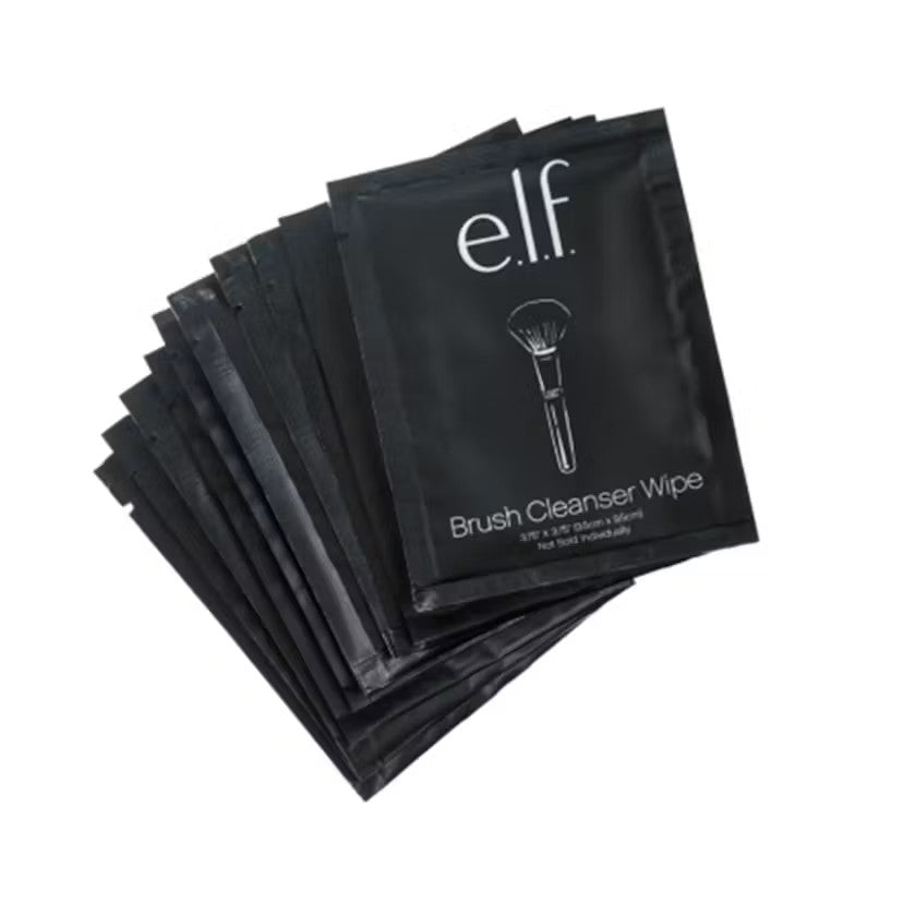 Elf Makeup Remover Wipes - Gentle Cleansing Cloths with Aloe & Vitamin E, 10 Pack