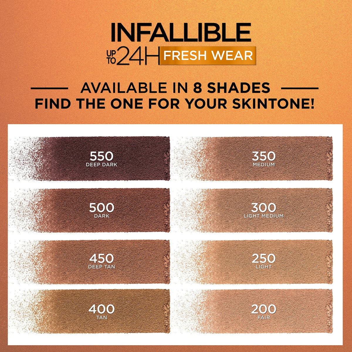L'Oreal Paris Infallible Soft Matte Bronzer Set of 2 - 500 Dark