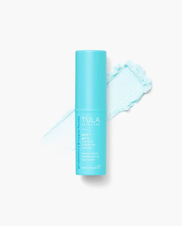 Cooling & Brightening Eye Balm - Glow & Get It by Tula Skincare, 0.35oz