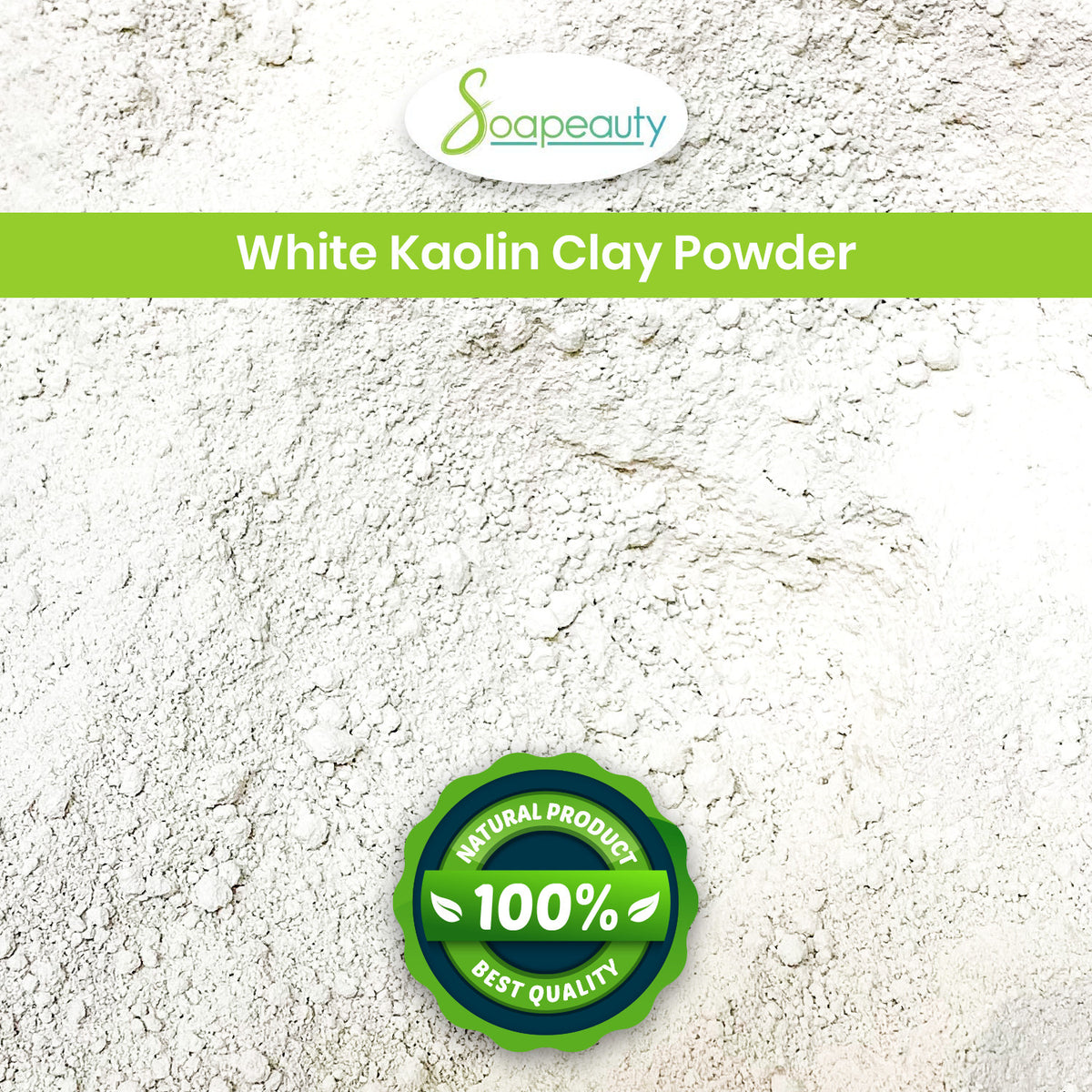 White Kaolin Clay Powder - Natural Cosmetic Grade