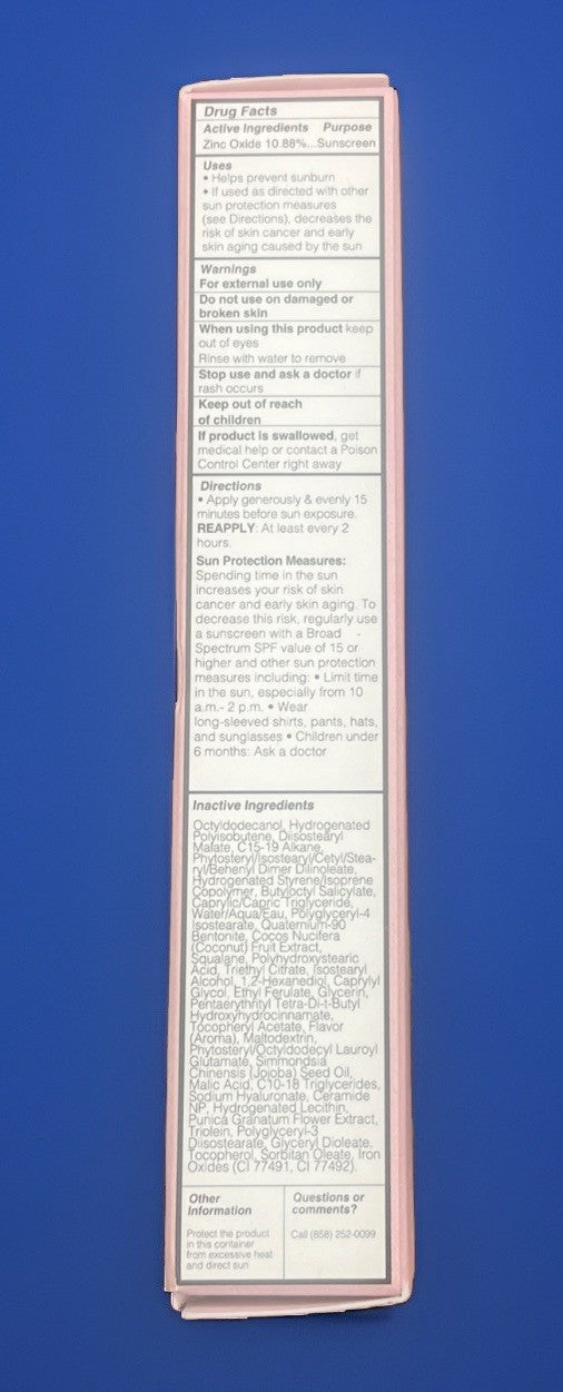 Lip Moisturizer with SPF 30 Pink Strawberry 0.52 Oz - Hydrating Lip Balm