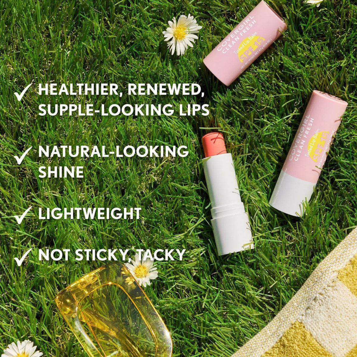 Tinted Lip Balm with SPF 15 - Natural Shine & Moisturization
