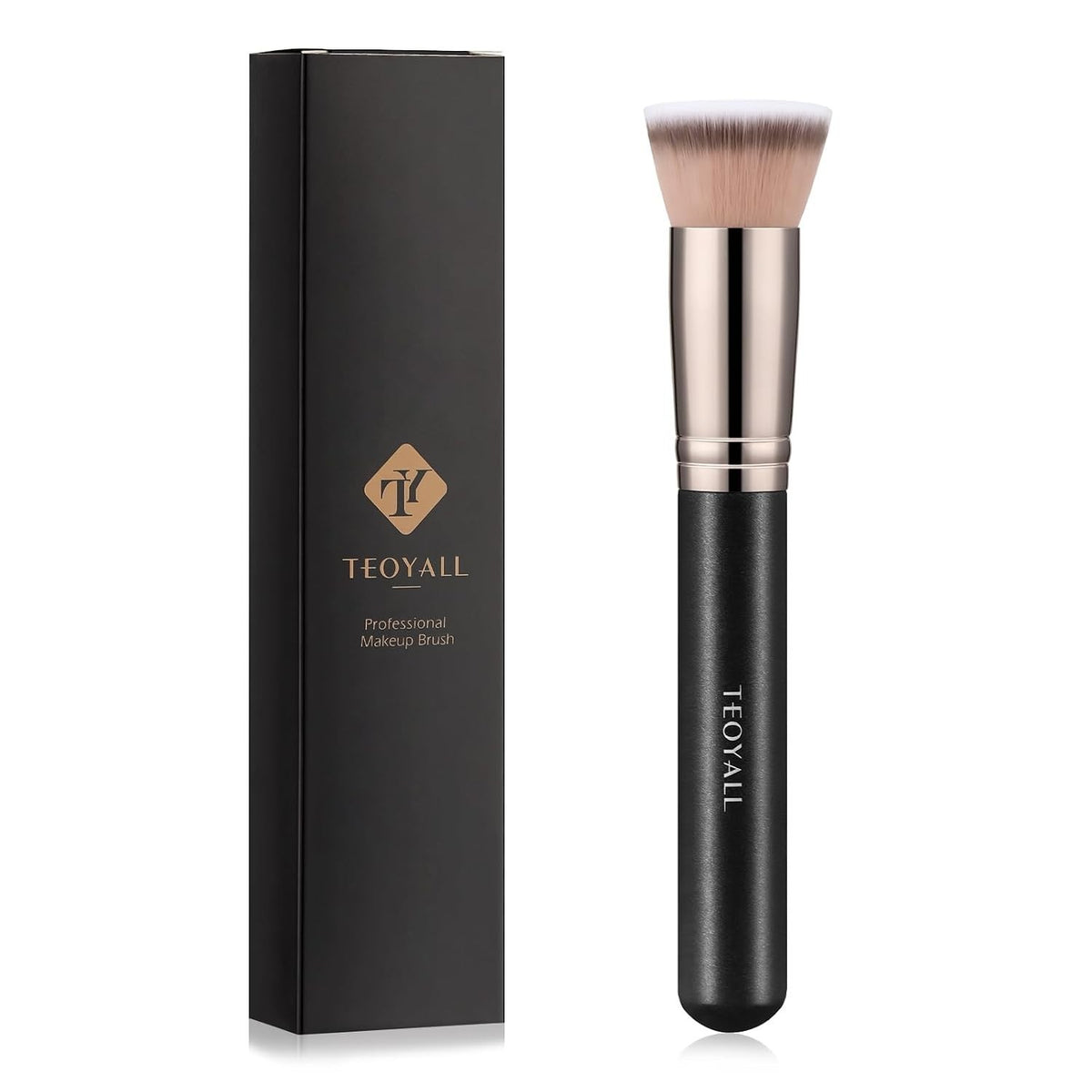 Dense Flat Top Foundation Brush for Liquid and Powder Makeup
