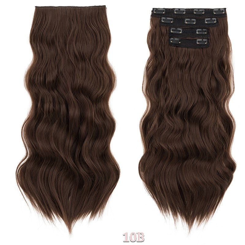 Double Weft Clip-In Human Hair Extensions Full Head - Multiple Colors & Lengths