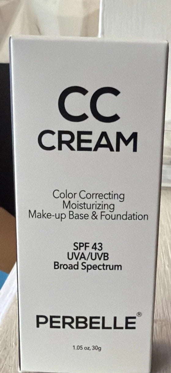 CC Cream Color Correcting Foundation SPF 43 Makeup Base - 1.05oz
