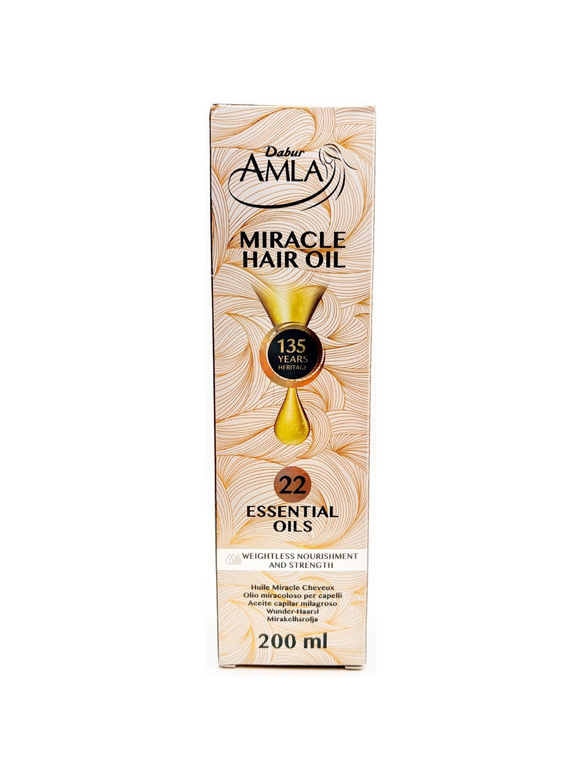 Weightless Amla Hair Oil with 22 Essential Oils - Nourishing 200ml