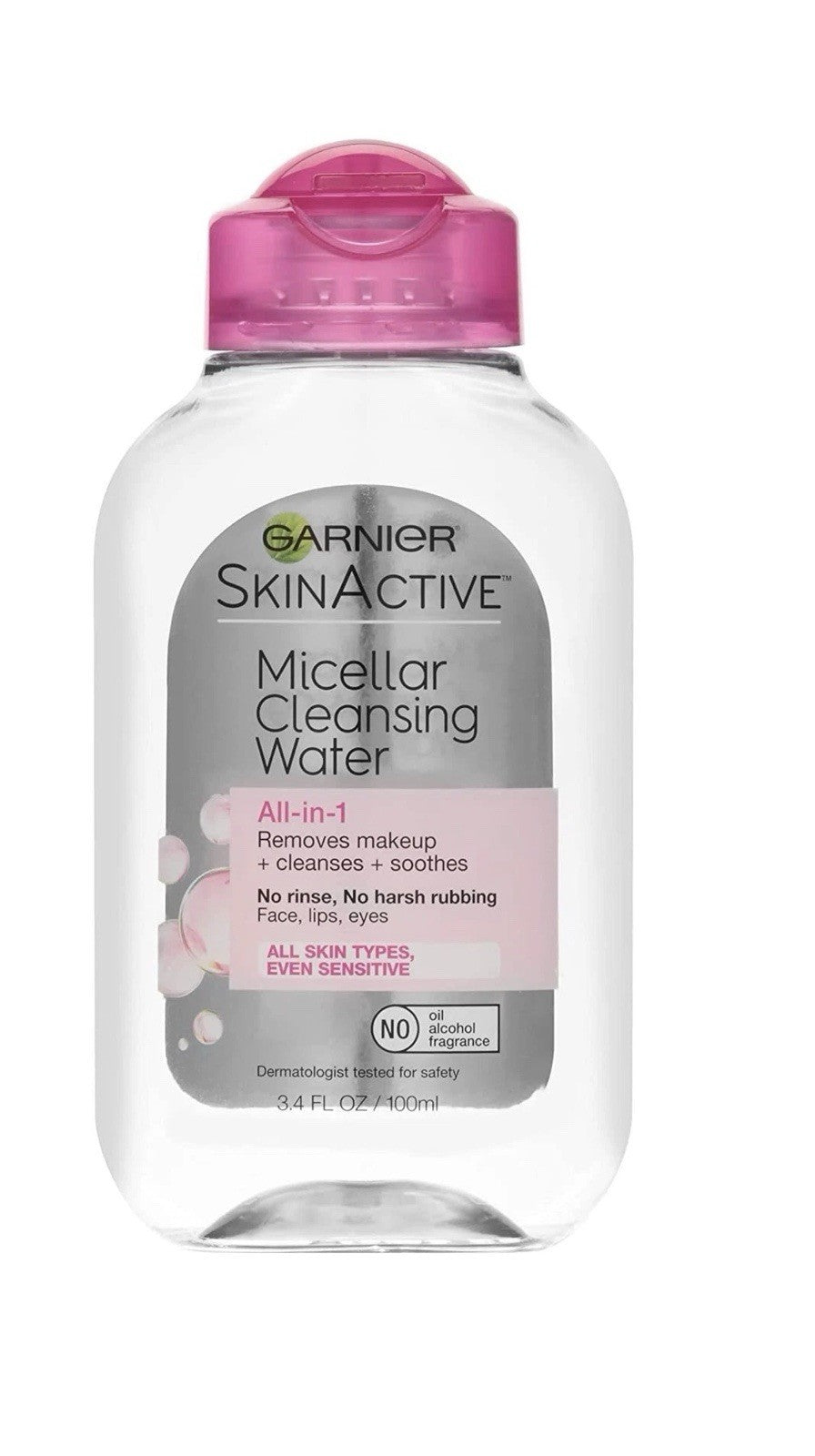 Micellar Cleansing Water - All-in-One Makeup Remover for Face & Eyes