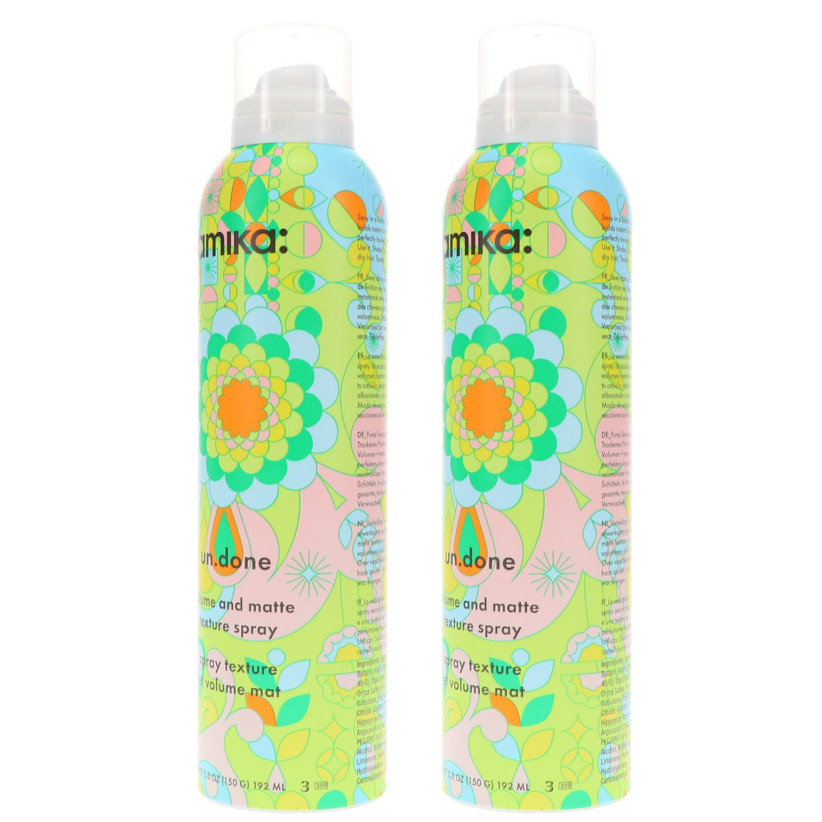 Hair Texturizing & Volumizing Spray - Matte Finish, 5.3 oz, 2 Pack
