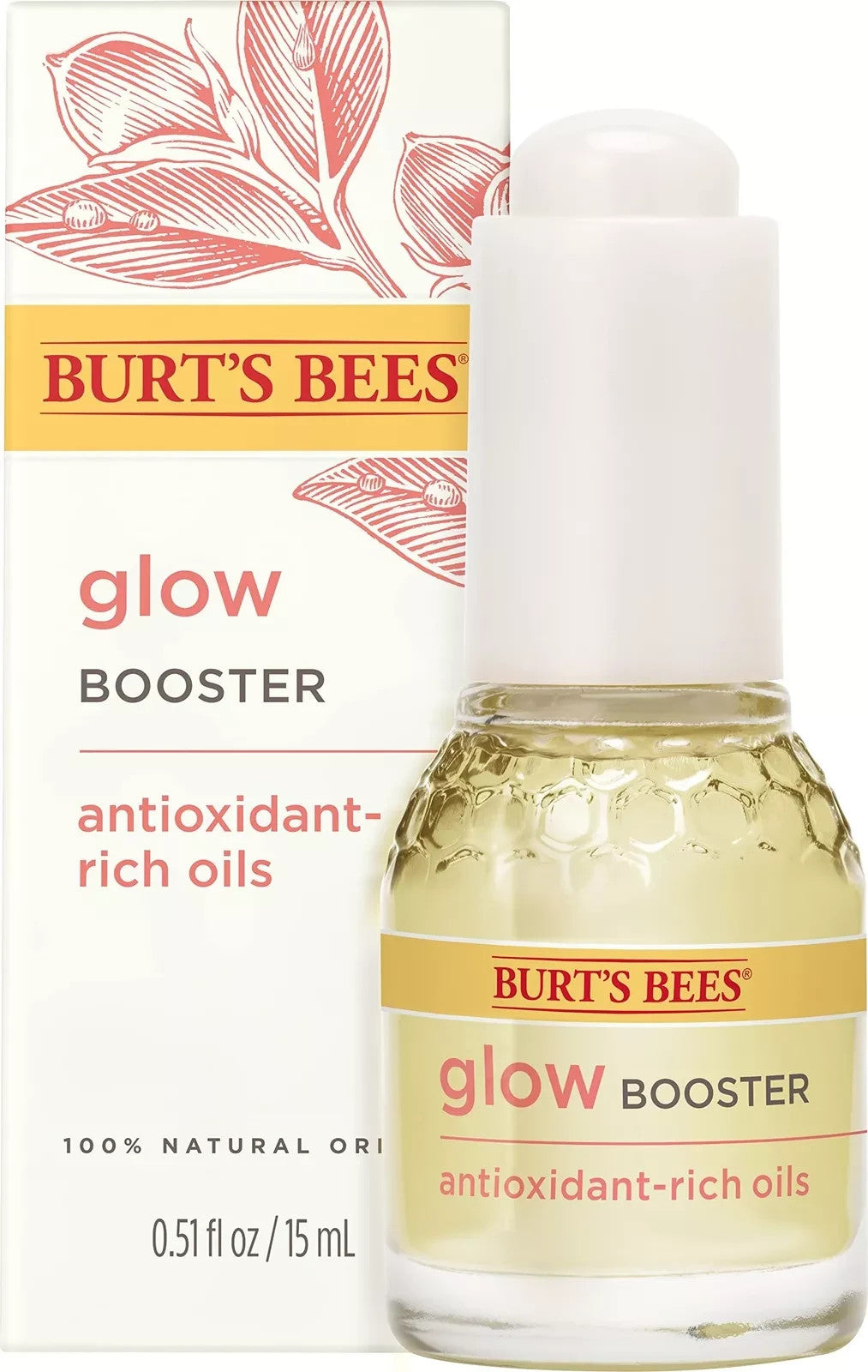 Natural Glow Booster Face Serum for Normal & Combination Skin - 0.51 oz