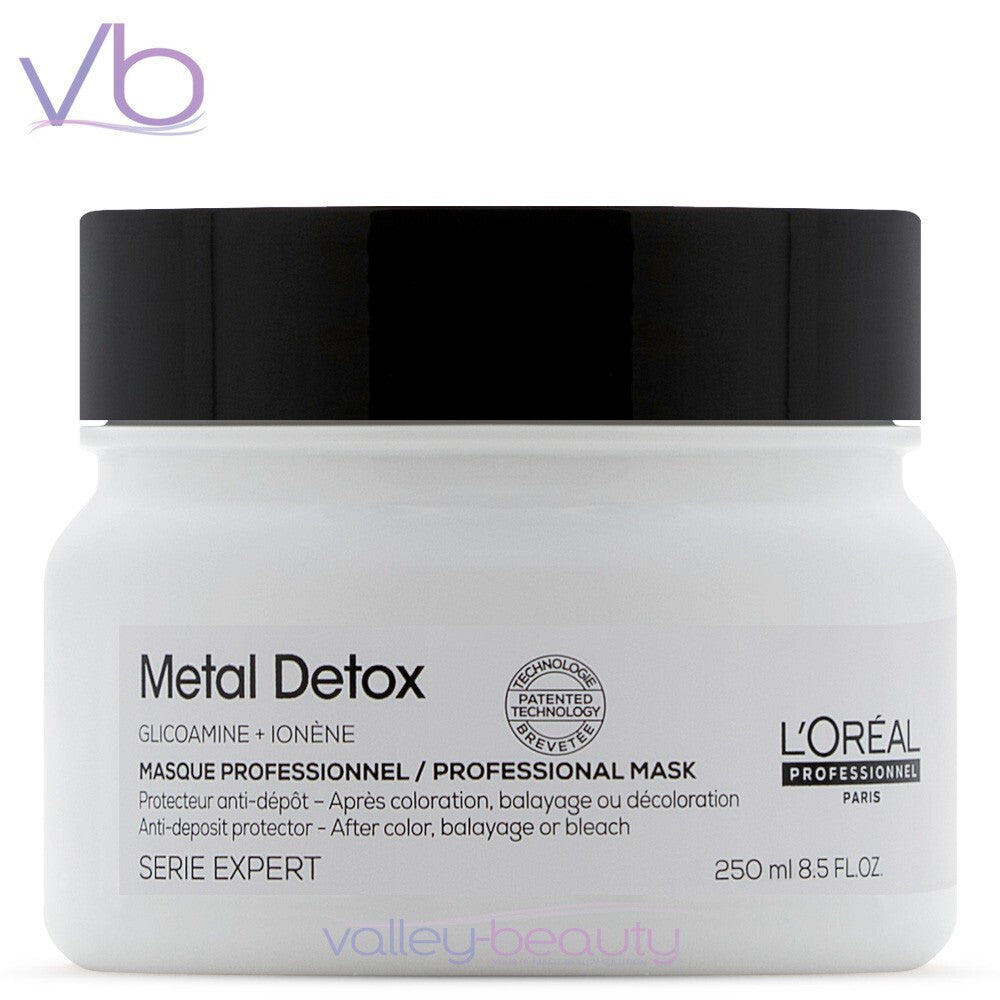 Metal Detox Hair Mask for Color-Treated Hair - Protects Against Metal Deposits