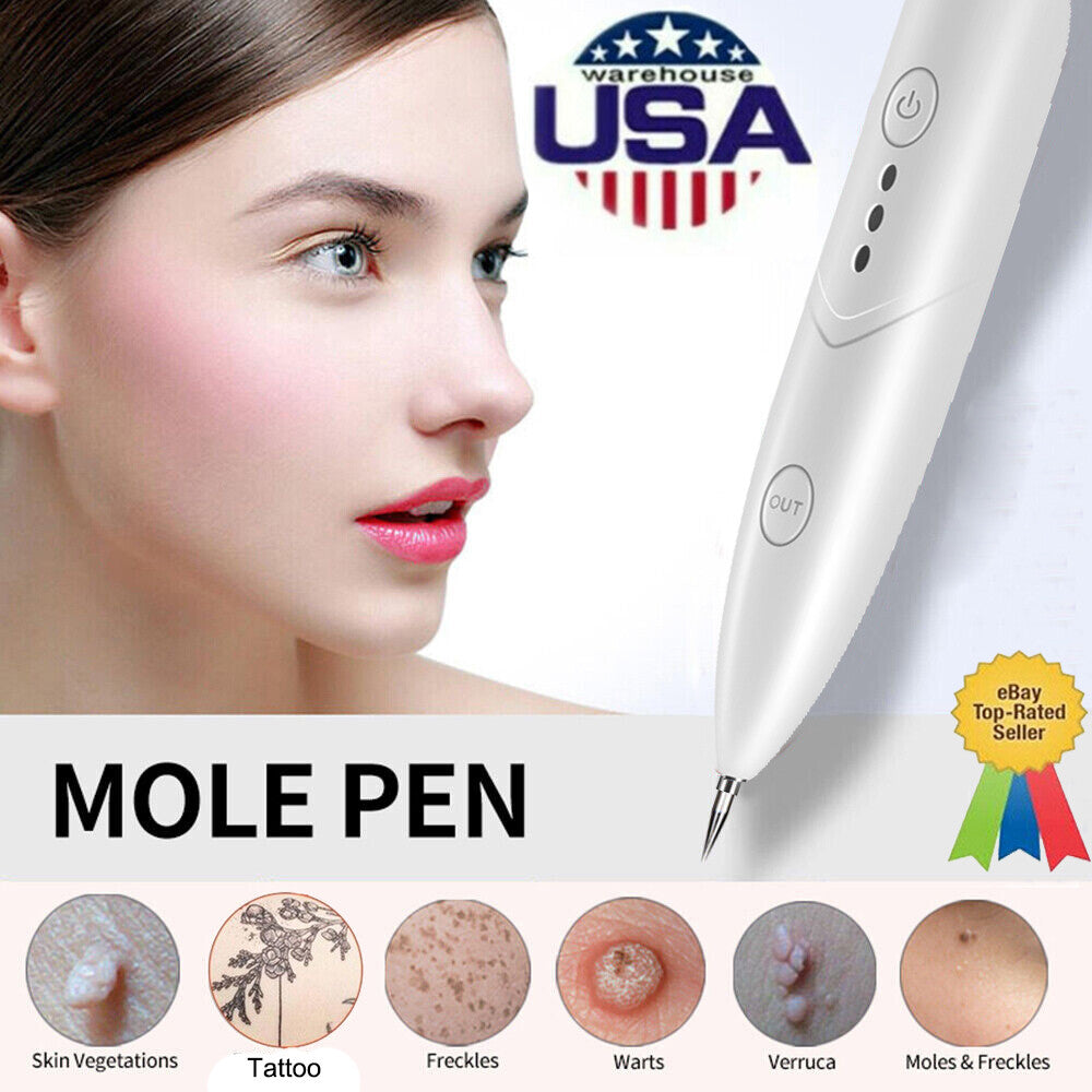 Wart & Skin Tag Remover Pen - Painless, Pimple & Mole Removal Device