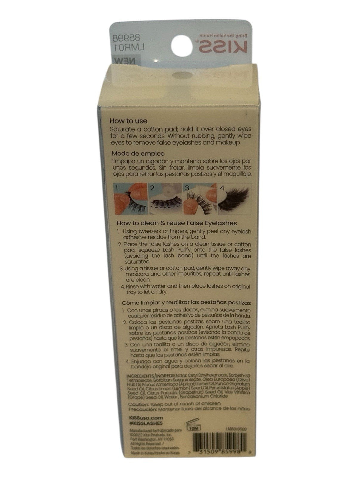 Lash Purify False Lash Remover & Cleanser 1.69 oz