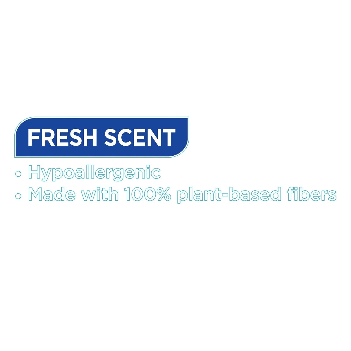Hypoallergenic Flushable Wet Wipes with Fresh Scent - 240 Count, 5 Pack