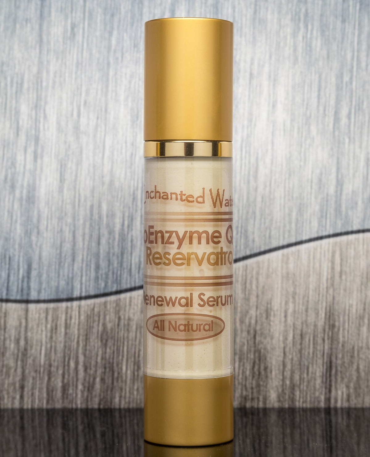 Anti-Aging Vitamin C E CoQ10 Resveratrol Argan Oil Serum - 1oz to 4oz