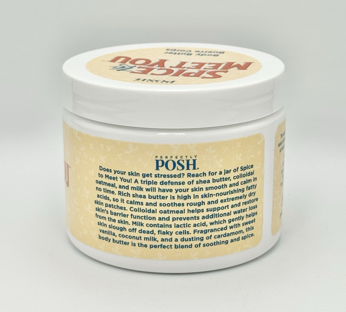 Perfectly Posh Spice To Meet You Body Butter 6 oz. Jar New Sealed
