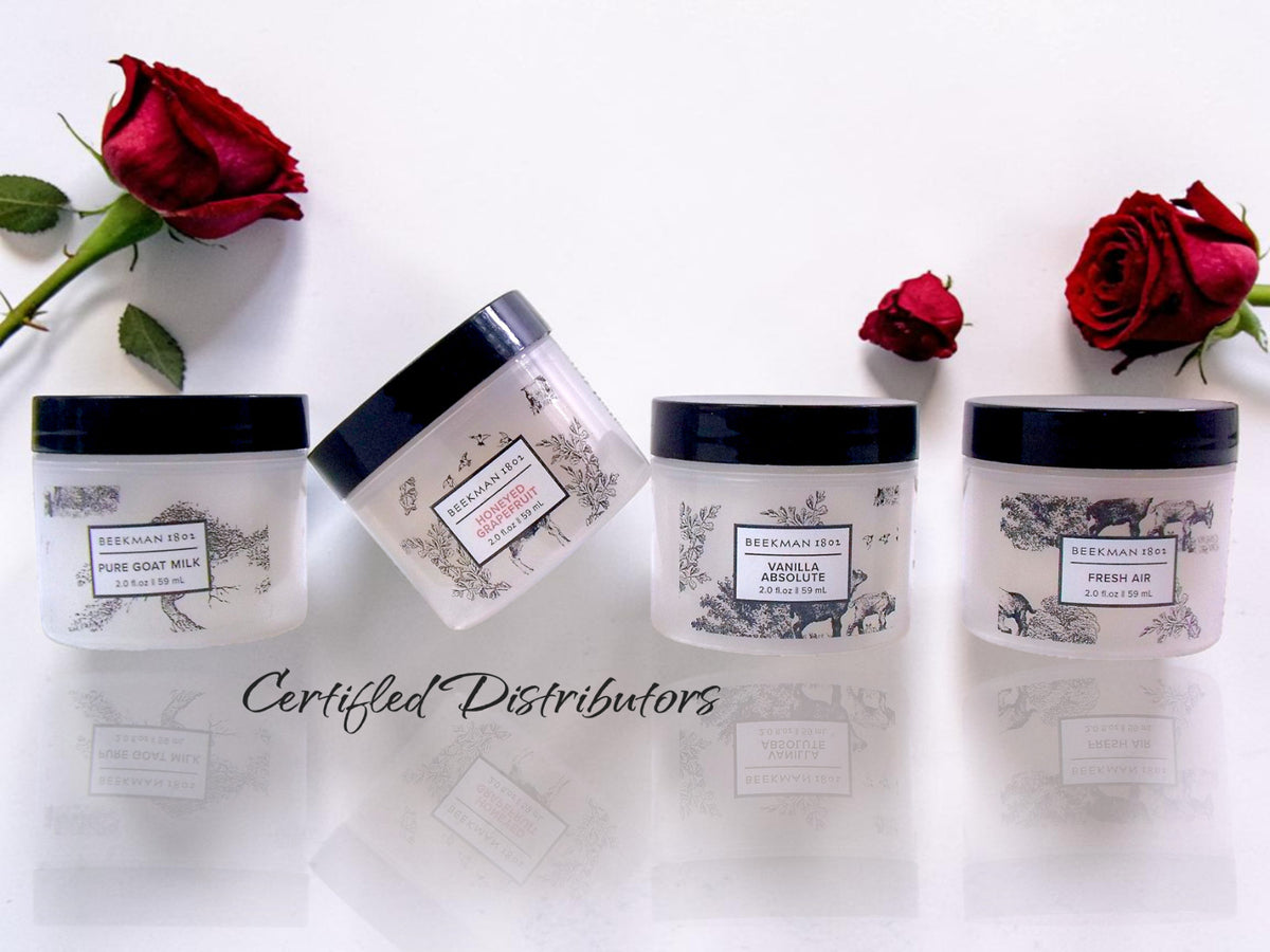 Goat Milk Whipped Body Cream 4-Pack - Vanilla, Grapefruit, Fresh Air & Pure