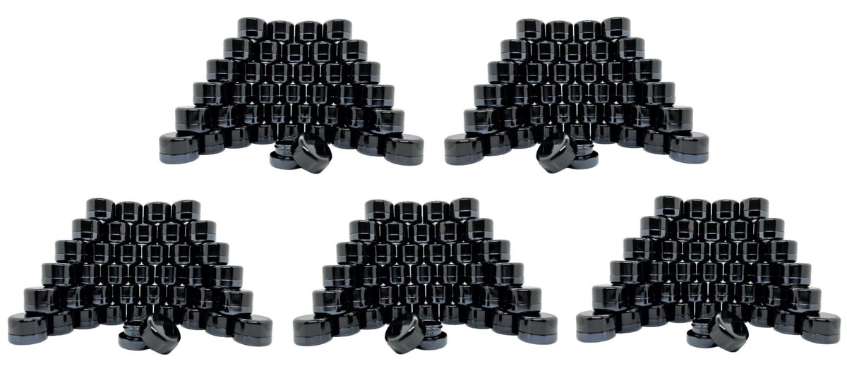 5ml Glass Concentrate Jars with Child Resistant Caps - Bulk Packaging for Waxes & Lip Balm