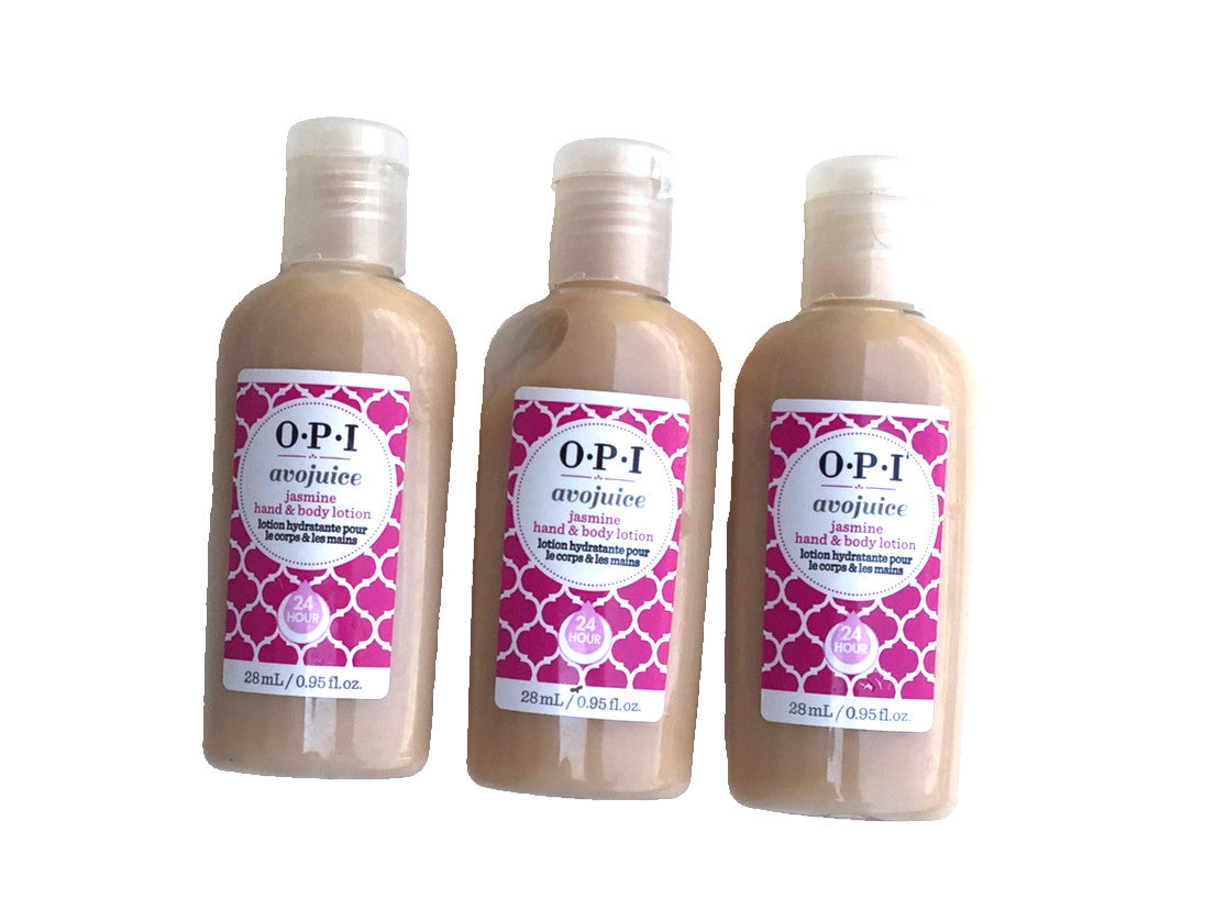 OPI Avojuice Jasmine Hand & Body Lotion 0.95 fl oz - Pack of 3
