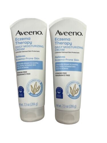 Aveeno Eczema Therapy Moisturizing Cream 7.3 oz - 2 Pack
