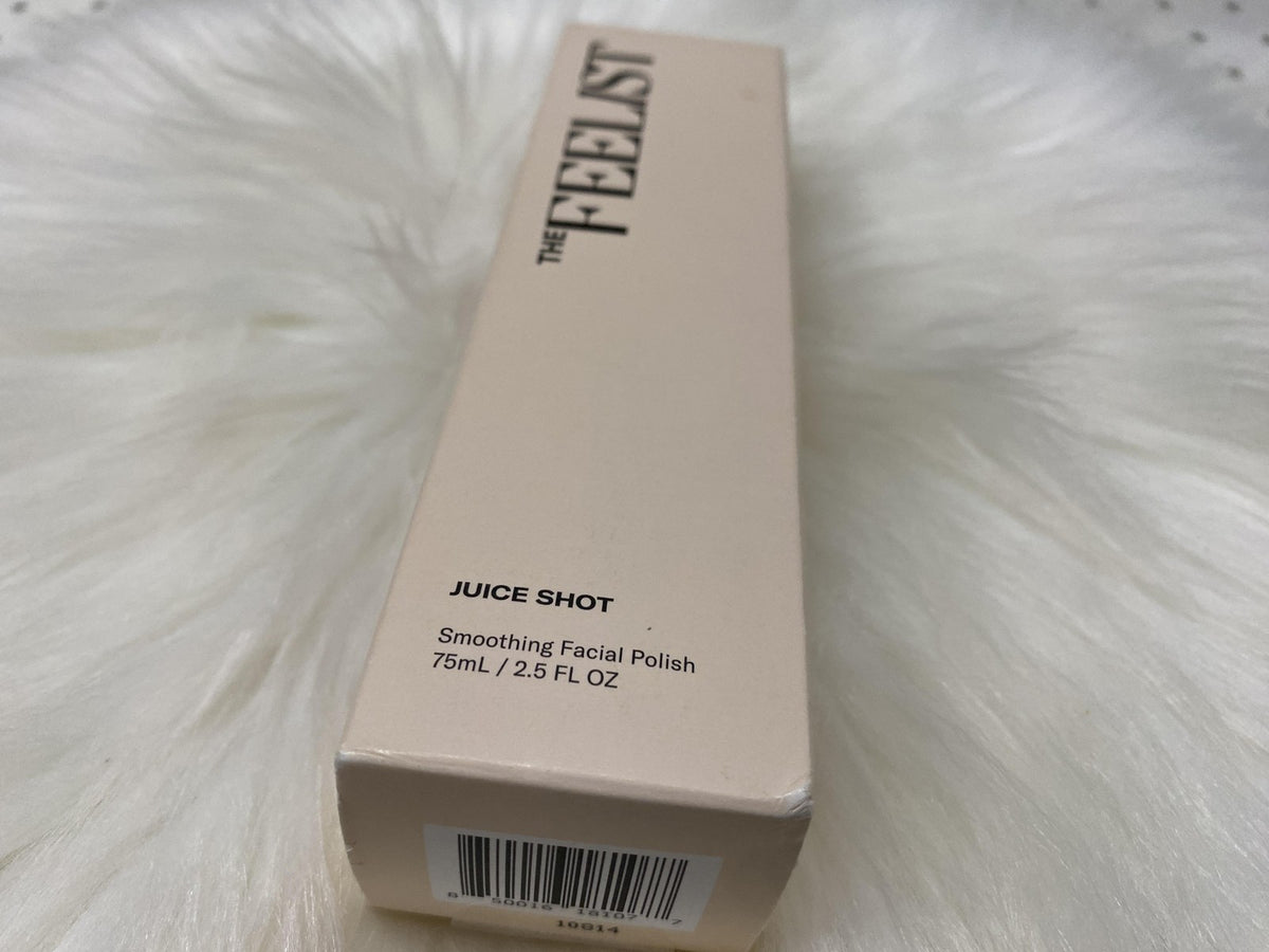 The Feelist Juice Shot Smoothing Facial Polish 75mL 2.5 Fl Oz Beige
