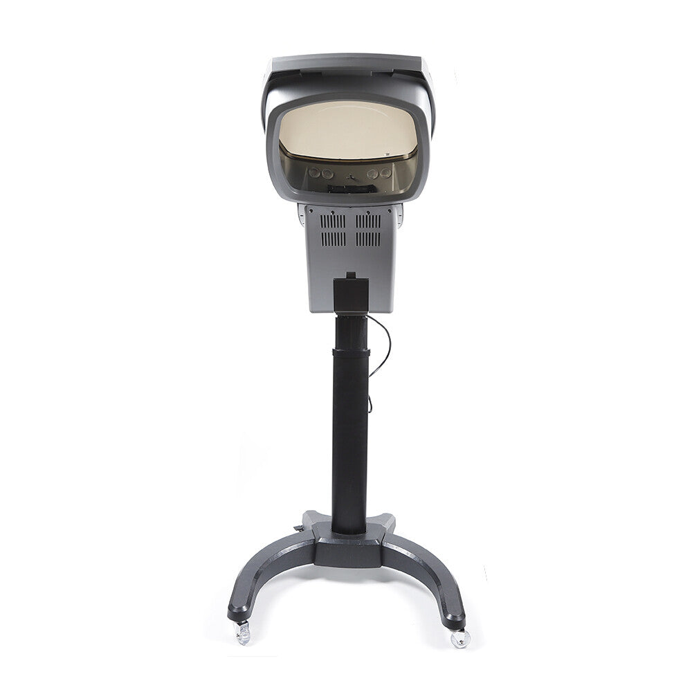 Hair Steamer Stand with 7-Color LED Light for Salon & Spa, Oil & Hair Dye Modes