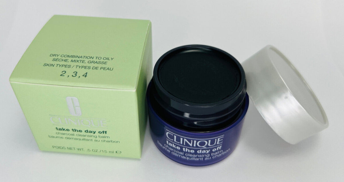 Clinique Charcoal Cleansing Balm .5oz Facial Makeup Remover